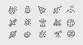Space Icons Set
