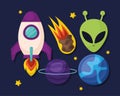 space items set