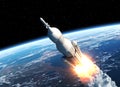 Space Launch System Takes Off