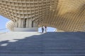 Space Metropol Parasol, Sevilla, Andalusia, Spain Royalty Free Stock Photo