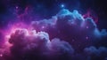 space of nebula cloud deep space gems background with a mix of colors and shapes. The image shows a large cloud of gas Royalty Free Stock Photo