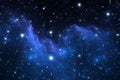 Space nebula, for use with projects on science, research, and education
