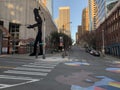 Downtown Seattle, SAM. Quiet streets