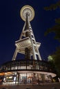Space Needle Seattle at Night