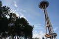 Space Needle in Seattle, Washington Royalty Free Stock Photo