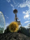 Space needle Royalty Free Stock Photo