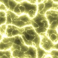 Space neon yellow lighting veins seamless pattern background