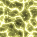 Space neon yellow lighting veins seamless pattern background Royalty Free Stock Photo