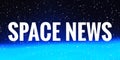 Space News Website Page Header