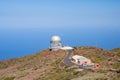 Space observatories on the top of the El Roque de los Muchachos mountain on La Palma