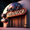 Space Opera Theater, Generative AI Illustration