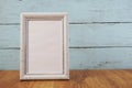 Space photo frame with space background Royalty Free Stock Photo