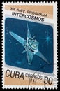 Space program Intercosmos Royalty Free Stock Photo