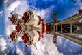 Space rocket on the launch pad Royalty Free Stock Photo