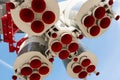 Space Rocket Nozzles Royalty Free Stock Photo