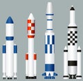 Space rockets Royalty Free Stock Photo