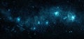 Space scene with stars in the galaxy. Panorama. Universe filled with stars, nebula and galaxy,. Elements of this image furnished Royalty Free Stock Photo