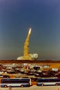 Space Shuttle John Glenn launch 1998 Royalty Free Stock Photo