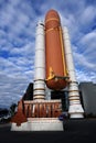 Space Shuttle Atlantis Booster Rocket at Kennedy Space Center