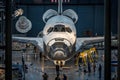 The Space Shuttle Discovery at the Steven F. Udvar-Hazy Center. Royalty Free Stock Photo