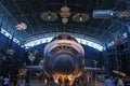 Space shuttle Discovery at Steven F. Udvar-Hazy Smithsonian National Air and Space Museum Royalty Free Stock Photo