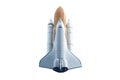 Space shuttle Isolated on a white background. Elements of this image were furnished by NASA