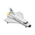 Space Shuttle Isometric Composition Royalty Free Stock Photo