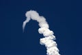 Space shuttle launch Royalty Free Stock Photo