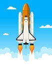 Space Shuttle Launching Ramp Royalty Free Stock Photo