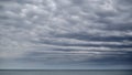 Moody weather on the seaside Royalty Free Stock Photo