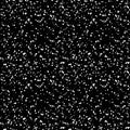 Space stars background, night sky. Abstract Cosmos texture. Splash vector seamless pattern. White spots, dots on black backdrop Royalty Free Stock Photo