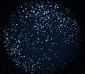 Space Stars Background. Vector Illustration Royalty Free Stock Photo