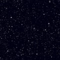 Space with stars vector background. Galaxy and planets in cosmos pattern Royalty Free Stock Photo