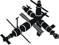 SPACE STATION MIR Royalty Free Stock Photo