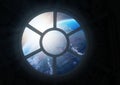 Space station porthole