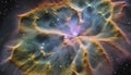 Space telescope photo of Crab Nebula.