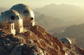 space telescopes in the mountains