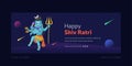 Happy Shivratri festival facebook cover page