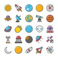 Space Vector Icons 1
