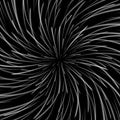 Space Vortex Vector. Abstract Background With Star Warp, Stars Burst Or Hyperspace.