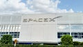 Space X building sign