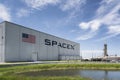 Space X launch pad in Cape Canaveral, Florida Royalty Free Stock Photo