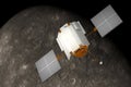 Spacecraft Messenger Orbiting Mercury.