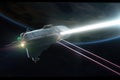 spacecraft utilizing laser propulsion technology