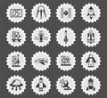 Spacecrafts icon set