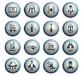 Spacecrafts icon set