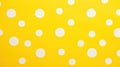 spaced yellow polka dot background