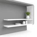 SpaceSaving Minimalist Shelf Design Modern Storage Solutions for Small Spaces