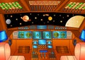 Spacecraft control panels - color version