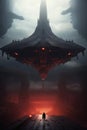 The Dark Conquest: A Journey Through a Dystopian Mothership in a